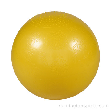 Umweltfreundlicher aufblasbarer Yoga -Ball mit Pumpe